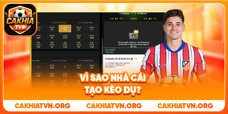 >Kèo Dụ Là Gì? Cách Nhận Biết Bẫy Nhà Cái Qua Tỷ Lệ Kèo 2 Vì sao nhà cái tạo kèo dụ?